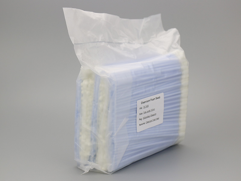 FS740B蓝色长杆圆头海绵无尘净化棉签